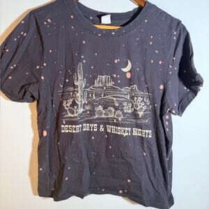 Electric Pink Desert Days Graphic Tee